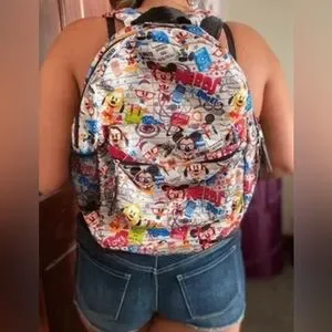 Disney | Bags | Disney Parks Disney Nerds Character Backpack  display picture 2